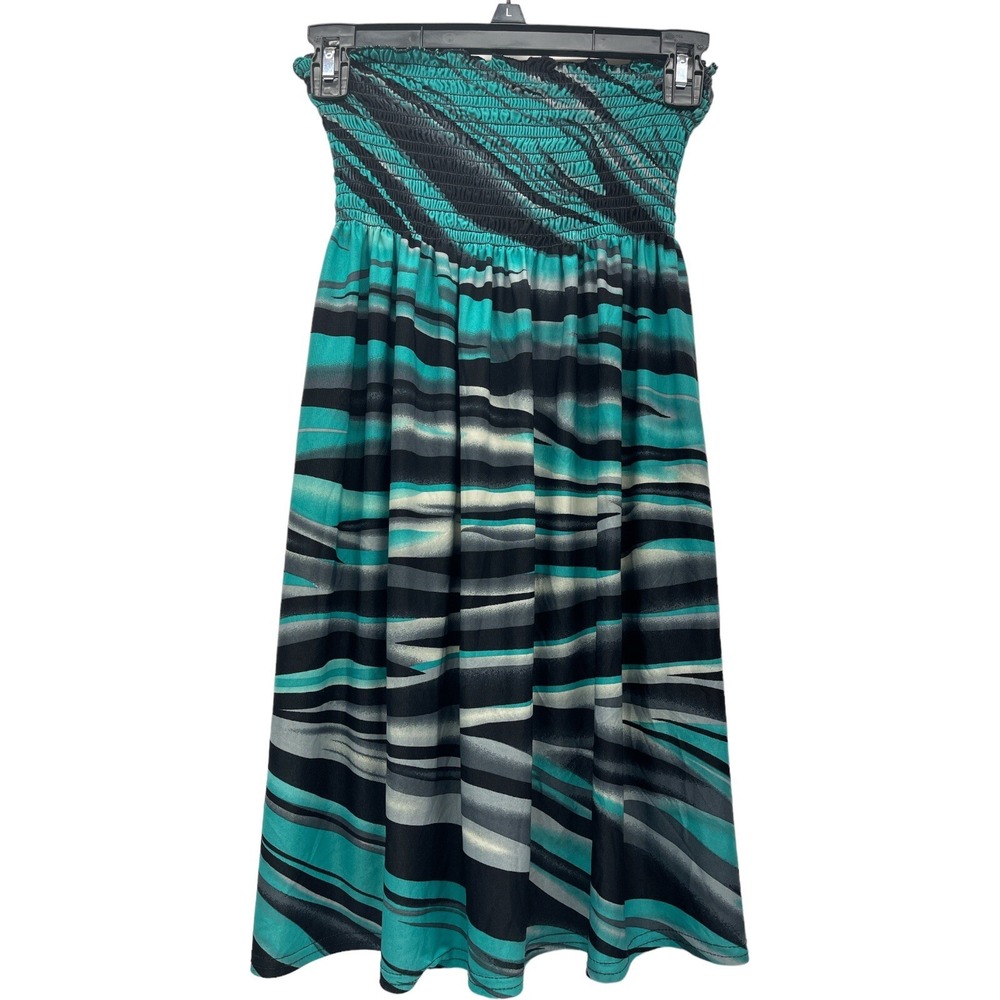 La Palapa Women's Medium Multiple Color Tube Top Shirt Or Dress‎
